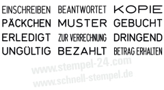 4822-B Trodat Printy Wortbanddrehstempel