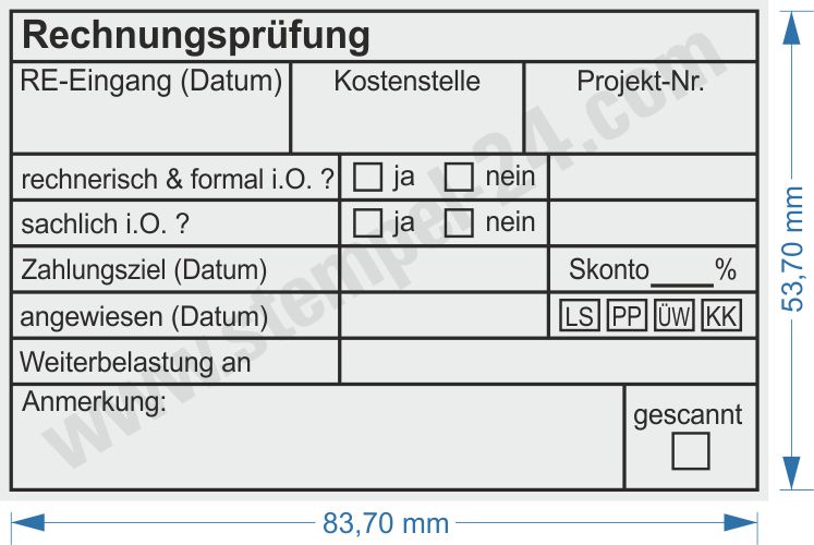 Trodat Professional 5430 Stempel Posteingang Mit Datum Verstellbar Schnellstempel De